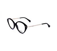 Max Mara Occhiali da vista MM 5075 001 – Montatura acetato nera 52 Donna
