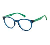 Occhiali da Vista POLAROID KIDS PLD D814 RNB BLUE GREEN 45/18/130 JUNIOR