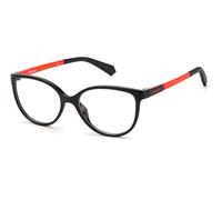 Occhiali da Vista POLAROID KIDS PLD D825 8LZ BLACK ORANGE 49/15/135 JUNIOR