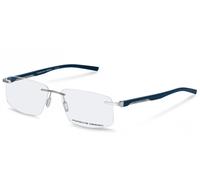 Occhiali da Vista Porsche Design P8748 Palladium, blue 58/15/145 Uomo