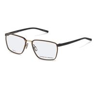 Occhiali da Vista Porsche Design P8787 Brown, gold 55/17/145 Uomo