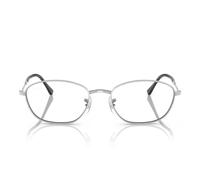 Ray - Ban Donna Ray - Ban RX3749V 2501 Montature da vista Metallo Argento Trasparente Geometrica Normale