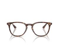 Ray - Ban Unisex Ray - Ban RX7159 8395 Montature da vista Acetato Marrone Trasparente Pantos Normale