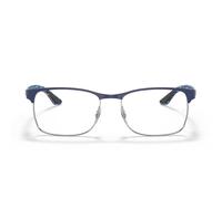 Ray - Ban Unisex Ray - Ban RX8416 3016 Montature da vista Metallo Blu Trasparente Squadrata Normale