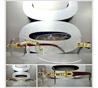 Occhiali Da Vista Rimless Eleganti E Sofisticati Hip Hop Rapper