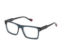 Occhiali da Vista Sting VST504 06SB BLU TRASPARENTE LUCIDO 55/19/145 Uomo