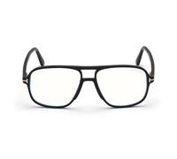 TOM FORD Uomo FT5737-B 1 Montature da vista Acetato Nero Squadrata Normale