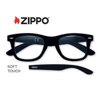 Occhiali da vista Zippo neri effetto gommato Rubbertouch