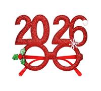 Occhiali di Natale,2026 Occhiali da travestimento | per feste per occhiali da scena,Per host notte celebrazione ufficio cena canti di Natale cantare famiglia incontri eventi festa