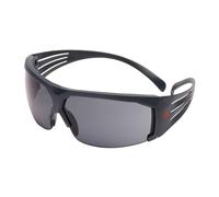 3M™ SecureFit™ SF602SGAF-EU Occhiali di protezione, montatura grigia, con trattamento anti-appannamento Scotchgard™, lenti grigie in PC