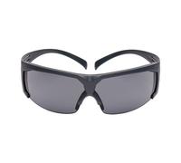 3M™ SecureFit™ SF602SGAF-EU Occhiali di protezione, montatura grigia, con trattamento anti-appannamento Scotchgard™, lenti grigie in PC