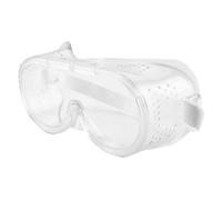 Occhiali Di Protezione In Plastica Antiurto. Lenti Infrangibili E Antiappannamento. Con Fori Di Aerazione E Banda Elastica.