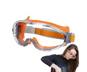 Occhiali di sicurezza anti-appannamento, resistenti agli spruzzi, protezione antipolvere, per la protezione degli occhi, attrezzatura per la costruzione di laboratori di chimica per la