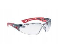 OCCHIALE SICURO BOLLE RUSH PICCOLI GRIGIO/ROSA lenti PLATINO EN166 170