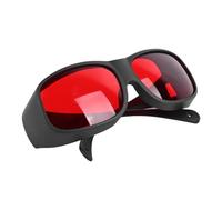 Occhiali di Sicurezza con Lenti Rosse Comoda Protezione per gli Occhi per Uso Industriale e di Laboratorio Realizzato in TR90