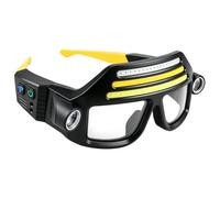 Occhiali di sicurezza con Sensore di Movimento Touch con Torcia Frontale | Occhiali Protettivi LED A Rilevamento Di Movimento Per Corsa Notturna Campeggio Ciclismo Escursioni Attività Sportive