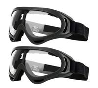 Occhiali di sicurezza da 2 paia per bambini con protezione anti nebbia e UV