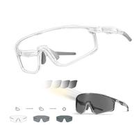 Occhiali di sicurezza fotocromatici polarizzati UV400, occhiali da sole fotocromatici, Z87+, resistenti agli urti, per sport e lavoro, rapida transizione in 2 secondi, per sport all'aria aperta e