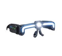 Occhiali di sicurezza illuminati Lampada Impermeabile Ricaricabile USB | Occhiali Luminosi Con Torcia Frontale Per campeggio corsa pesca escursionismo pendolarismo urbano