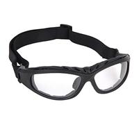 Occhiali di sicurezza imbottiti | 4 in 1 | Colore scuro