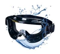 Occhiali di sicurezza - Occhiali da softair, protezione per gli occhi da 19 cm - Occhi- antiappannamento, antigraffio antipolvere, adatti sopra gli occhiali, ideali per laboratorio, edilizia, guid