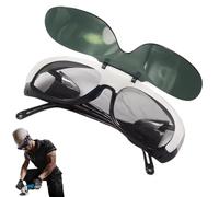 Occhiali di sicurezza per saldatura, occhiali da saldatura Auto oscuramento | Gasos di saldatura ad attenuazione automatica - Occhiali protettivi con lente anti-scratch, occhiali da saldatura