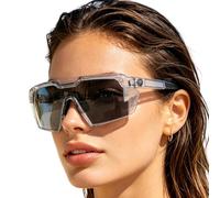 Occhiali di sicurezza per transizione, protezione UV, antiscivolo, da donna, occhiali di sicurezza polarizzati, per guida, ciclismo, corsa, pesca, sport all'aperto, lavoro, costruzione, viaggi