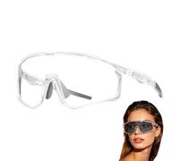 Occhiali di sicurezza polarizzati da uomo, fotocromatiche polarizzate trasparenti resistenti agli urti, occhiali da visione notturna per guida, per alpinismo, campeggio, corsa, sport, ciclismo