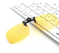 Occhiali diottrici con clip che bloccano l'80% della luce blu