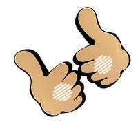 Occhiali divertenti | Occhiali da Scherzo Pratico - Occhialini per le feste,Per case, uffici, scuole, viaggi, carnevali, Halloween, Pesce d'aprile, compleanni, serate in famiglia, incontri tra amici