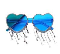 Occhiali Donna Cuore Con Strass Cuore PartyGlasses Spiaggia