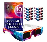 OCCHIALI ECLISSI SOLARE CERTIFICATI ISO 12312-2 CE UKCA PROTEZIONE SICURA VISION