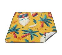 Occhiali Estivi Alberi di Cocco Impermeabile Stuoia Esterna XXL Spiaggia Campeggio Tappetino per 4 A 6 Adulti Regalo di Estate tappeto para picnic