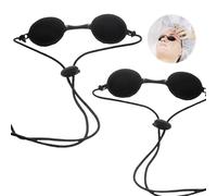 Occhiali Infrarossi, 2 pezzi Occhiali Lampada Abbronzante,UV Occhialini Solarium, di Sicurezza Laser, Occhiali di Protezione del Laser Occhi per Ipl UV Luce Terapia a Infrarossi, per Beauty Clinic
