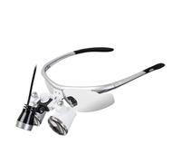 Occhiali Ingrandenti Dentali 3,5X, Leggeri Con Luce LED Da 3W