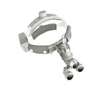 Occhiali Ingrandimento Dentali 2.5X/3.5X con Luce LED, Lenti Ingrandenti con Fascia Testa, Luce Loupe Regolabile, per Odontoiatria, Oftalmologia, Cosmetica(3.5x)