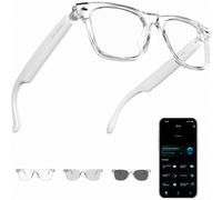 Occhiali intelligenti AI compatibili con uomini e donne, compatibili con Chatgpt: traduzione Bluetooth (164 lingue), lenti che cambiano colore, music