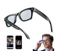 Occhiali intelligenti ai con fotocamera, impermeabili IP65, chiamate Bluetooth, riproduzione di musica, identificano le immagini, usano ChatGPT, fotografia, video, registrazione, per uomini e donne,A