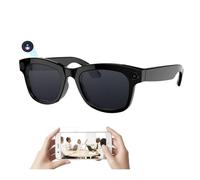 Occhiali Intelligenti AI fotocamera da 500 W, ChatGPT integrata,controllo vocale,ascolto di musica e chiamate,traduzione in tempo reale,Wi-Fi 4.0 + Bluetooth 5.3,per viaggi in bicicletta all'aperto,A