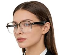 Occhiali Intelligenti con AI - Controllo Tattile Musica e Chiamate Mani Libere,Occhiali Smart Wireless | per Uomo Donna Ragazzi Figlio Figlia Famiglia Amici Casa Viaggio Lavoro Scuola