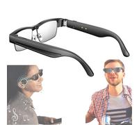Occhiali Intelligenti Con Intelligenza Artificiale | Fotocamera Da 8 MP E Supporto ChatGPT | Registrazione Video 1080P | Traduzione In Tempo Reale | Stabilizzazione 1200P | Bluetooth 5.4(White)