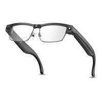 Occhiali Intelligenti con telecamera , Registrazione videocamera, Audio Open-Ear, ANC,Chiamate, smart ai glasses fotocamera alla Moda con Protezione UV, WiFi e Traduzione in Tempo Reale per Uomo Donna