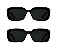 Occhiali intelligenti leggeri da donna, occhiali Bluetooth intelligenti, assistente AI, musica wireless, chiamate in vivavoce, adatti per viaggi e riunioni (nero + nero)