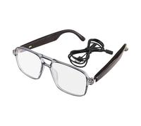 Occhiali intelligenti, occhiali per traduzione wireless, traduttore in reale, supporto audio chiaro, eleganti e confortevoli, ideali per viaggi, affari e uso quotidiano, 14,5 x 5 cm