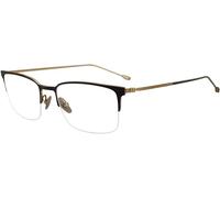 Occhiali John Varvatos JV V172 Nero Oro 55mm Titanio NUOVO