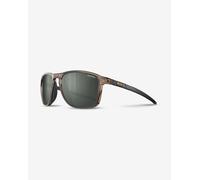 Occhiali Julbo Compass marrone traslucido con lenti specchiate Spectron 3 Polarized grigio