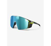 Occhiali Julbo Edge Cover nero opaco con lente a specchio Spectron HD 4 Polarized blu