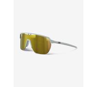 Occhiali Julbo Frequency grigio chiaro con lente a specchio Spectron 3 giallo