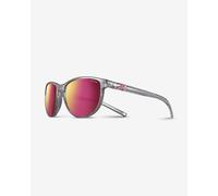 Occhiali Julbo Idol grigio traslucido brillante rosa con lenti Spectron 3 rosso bambini