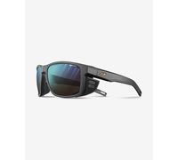 Occhiali Julbo Shield nero opaco con lenti REACTIV Photochromic Performance 2-4 blu